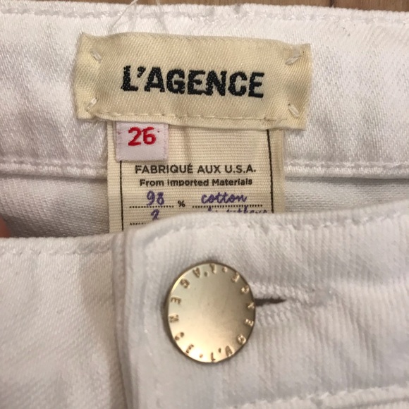 L’Agence Distressed High Waisted Jeans - Picture 3 of 5